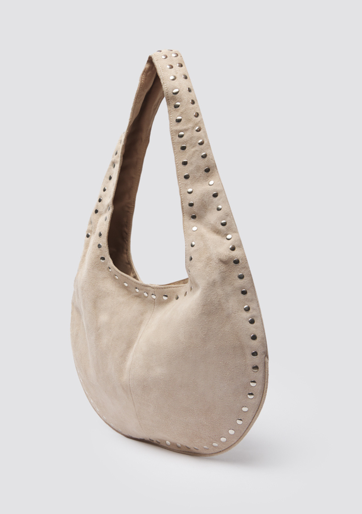 Ciclo Bag Beige Suede