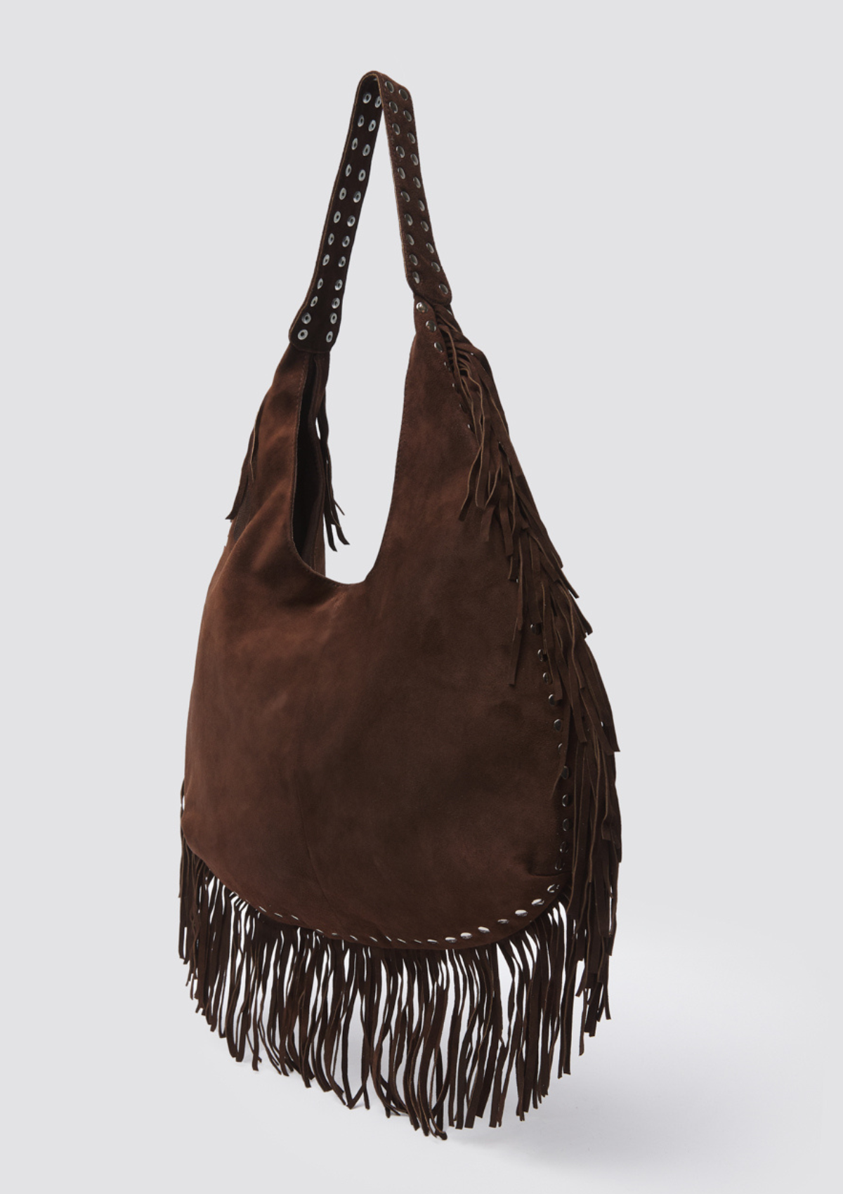 Suerte Bag Chocolat Suede