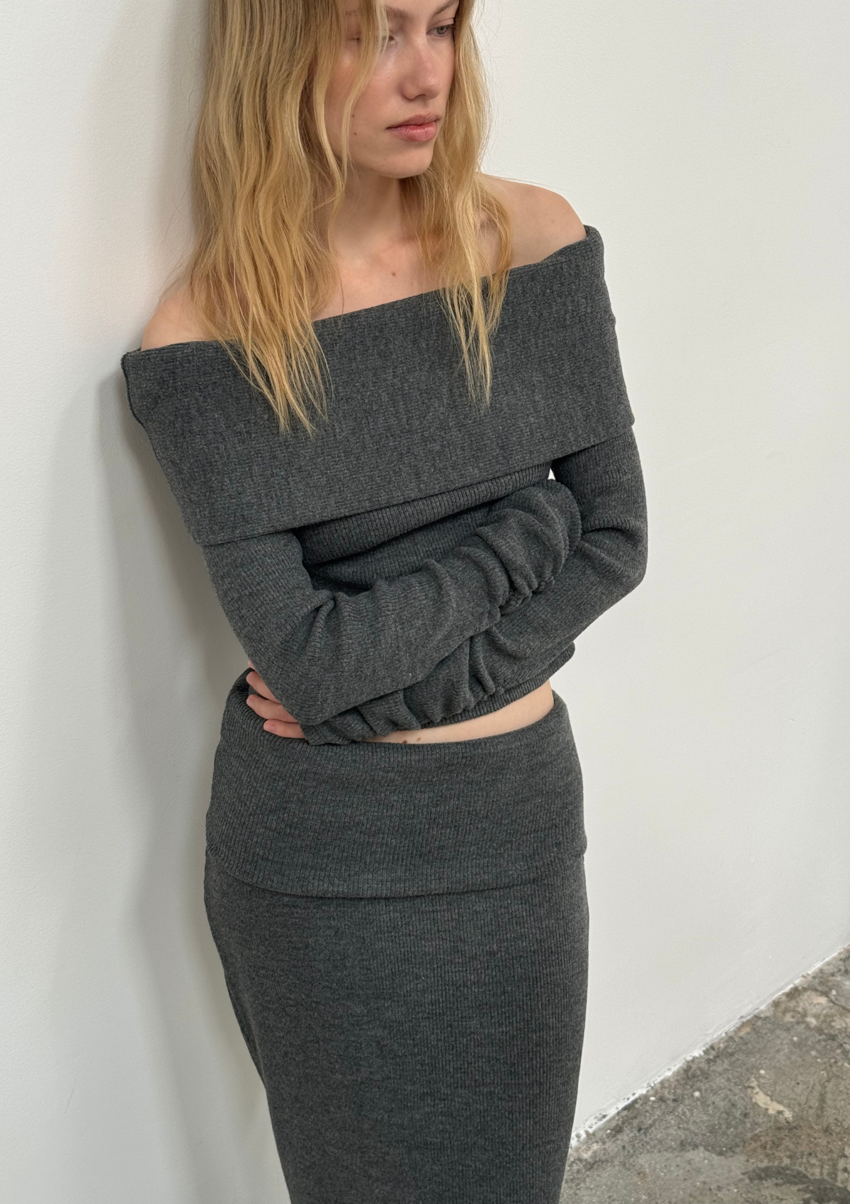 Caricia Gris Skirt