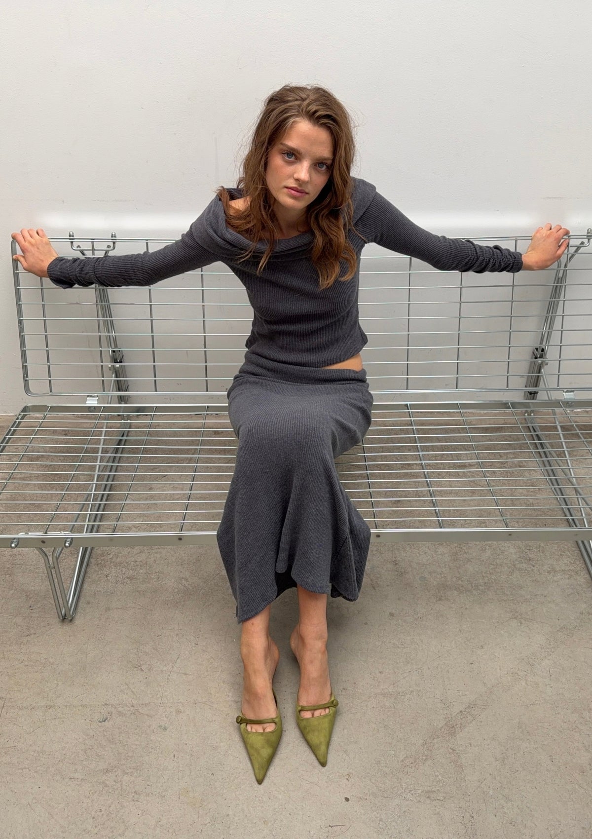 Caricia Gris Skirt