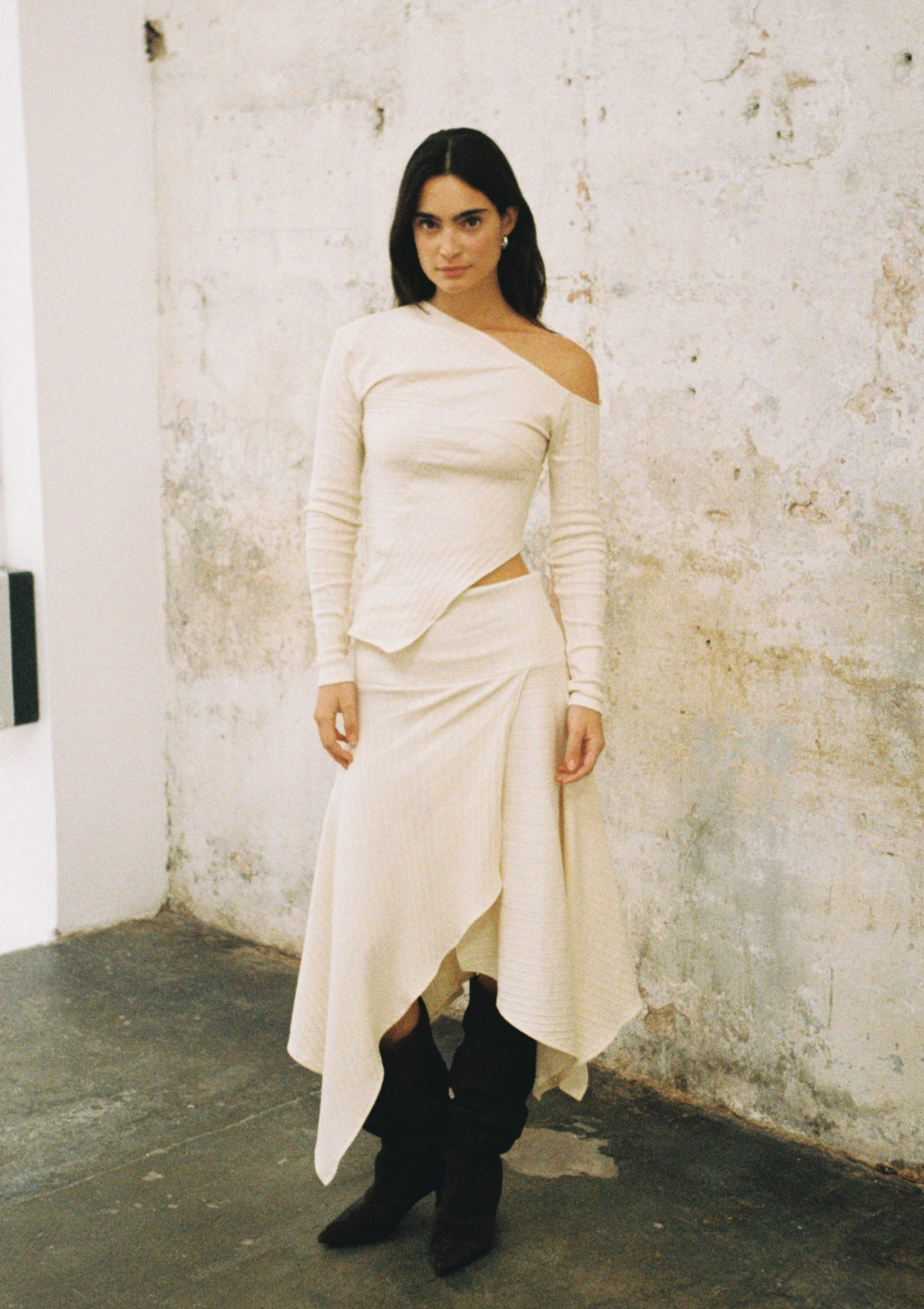 Fragmento Skirt Beige