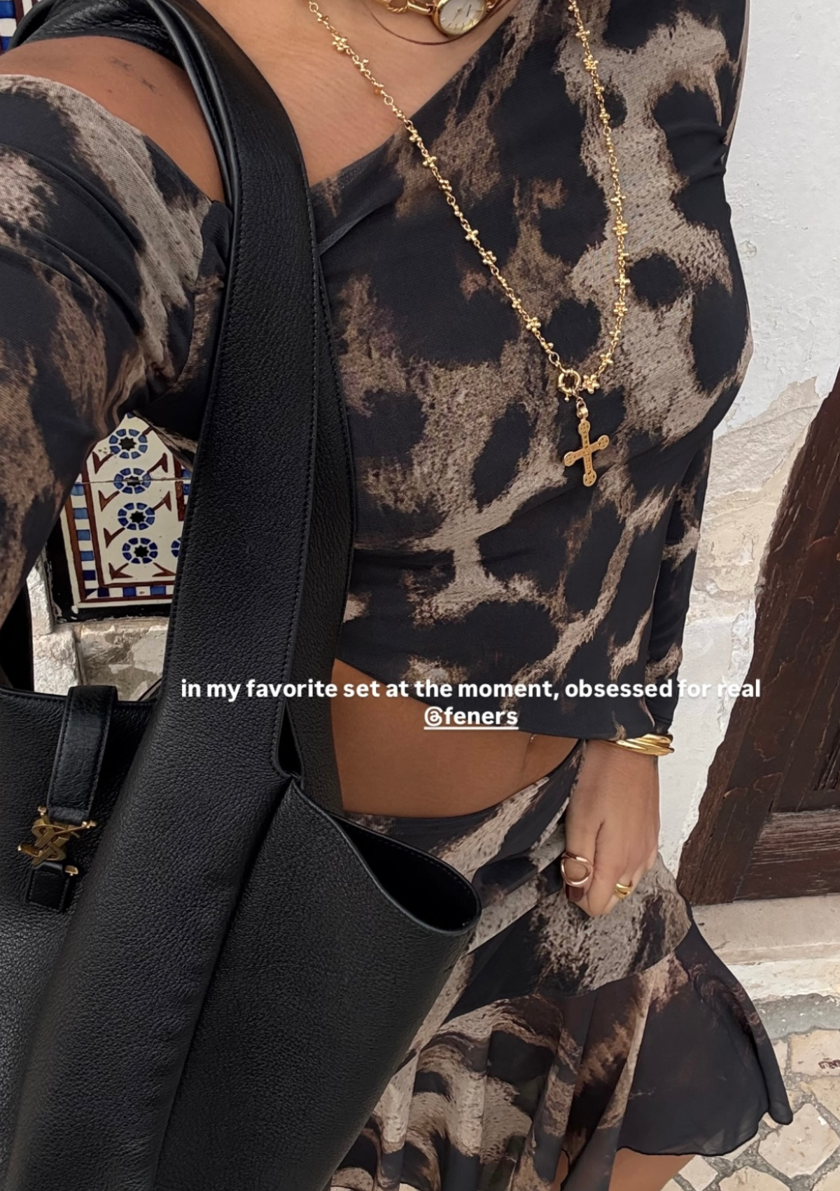 Mirada Leopard Top – Feners
