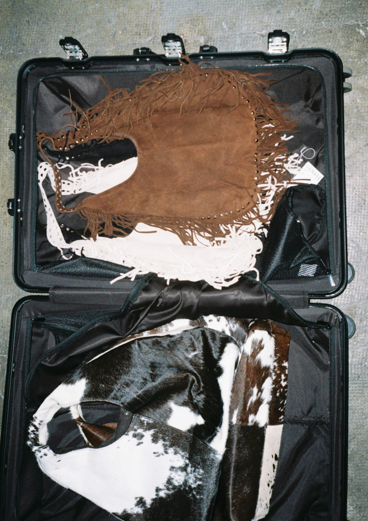 Suerte Bag Chocolat Suede
