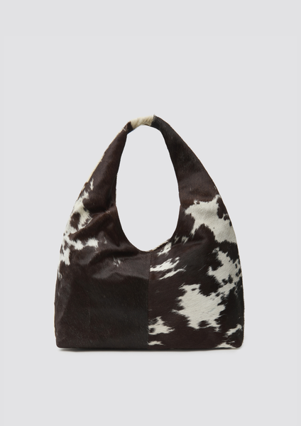 Luna Bag Cowhide Chocolat – Feners