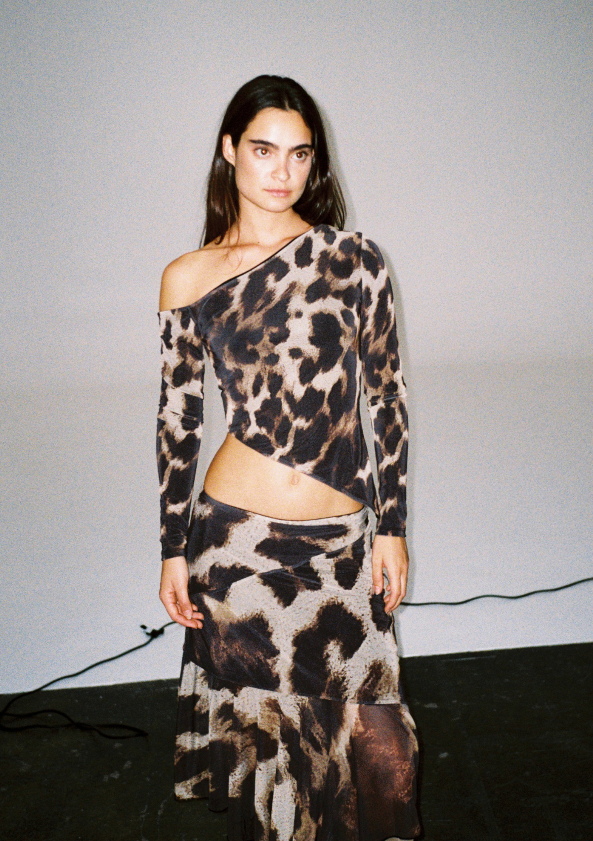 Mirada Leopard Skirt