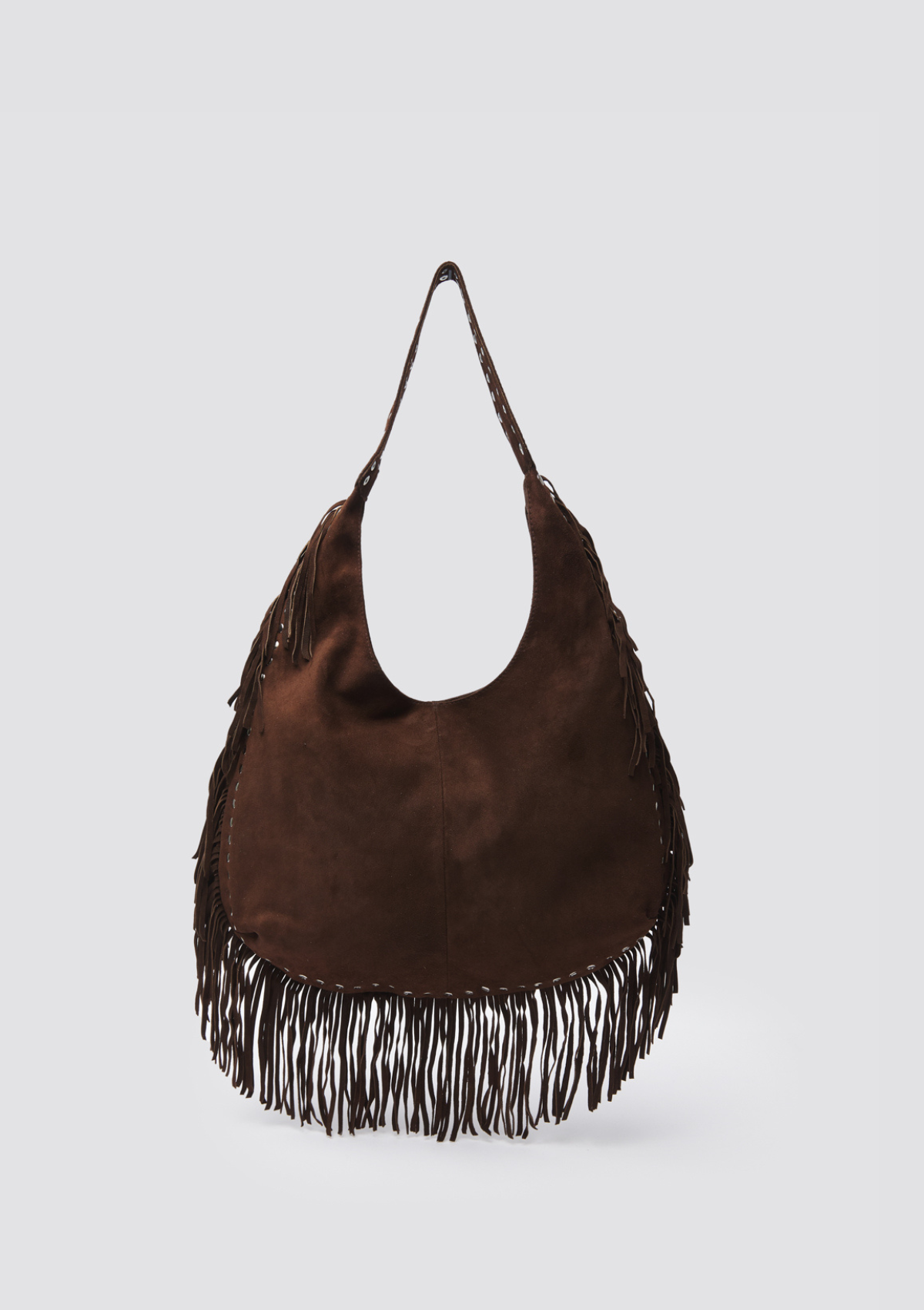Suerte Bag Chocolat Suede
