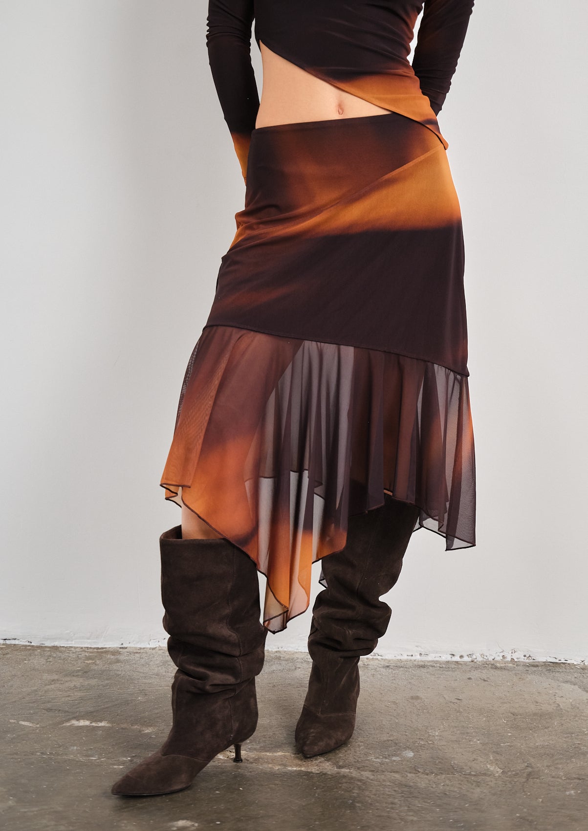 Mirada Ocre Skirt