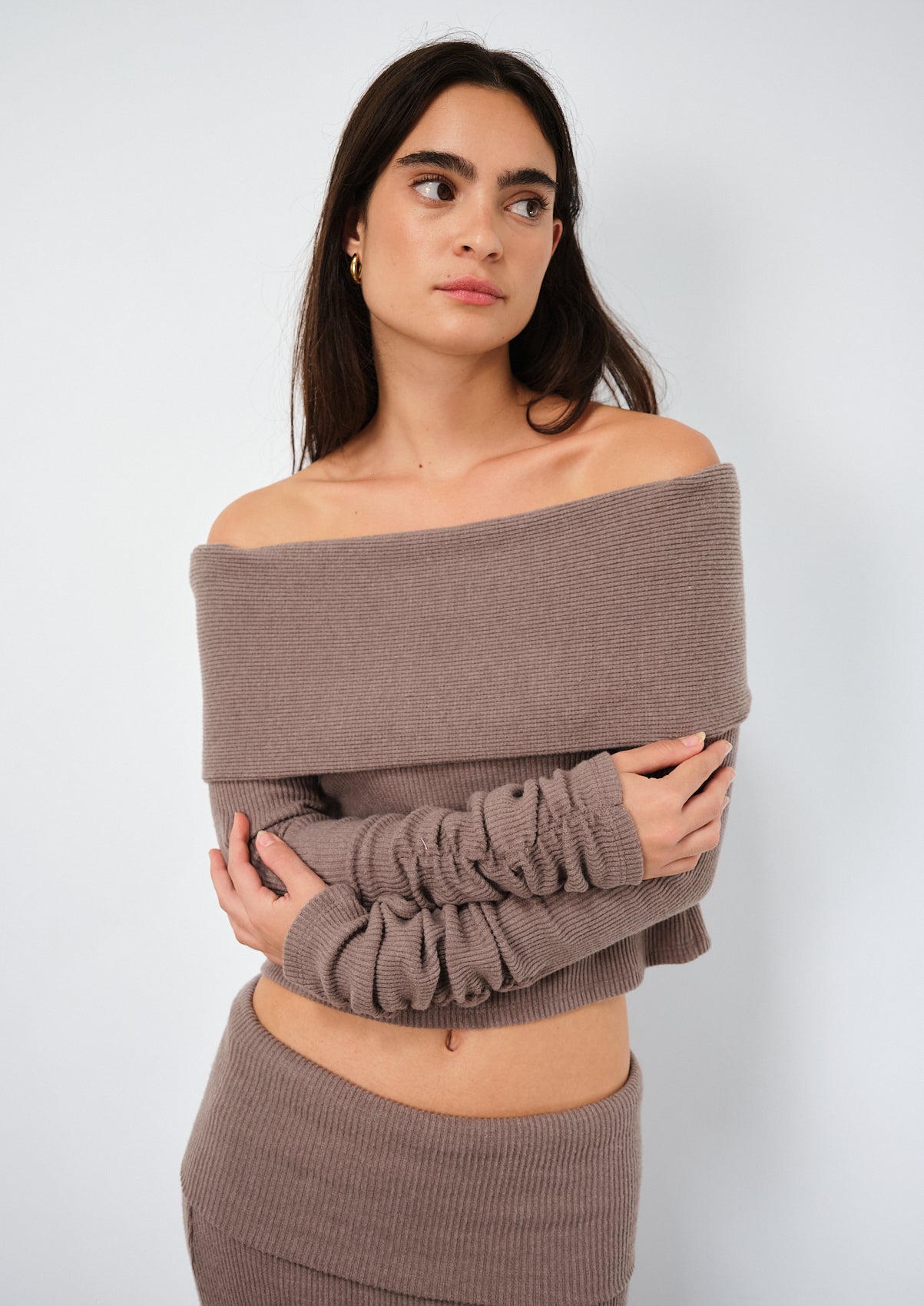 Caricia Taupe Top