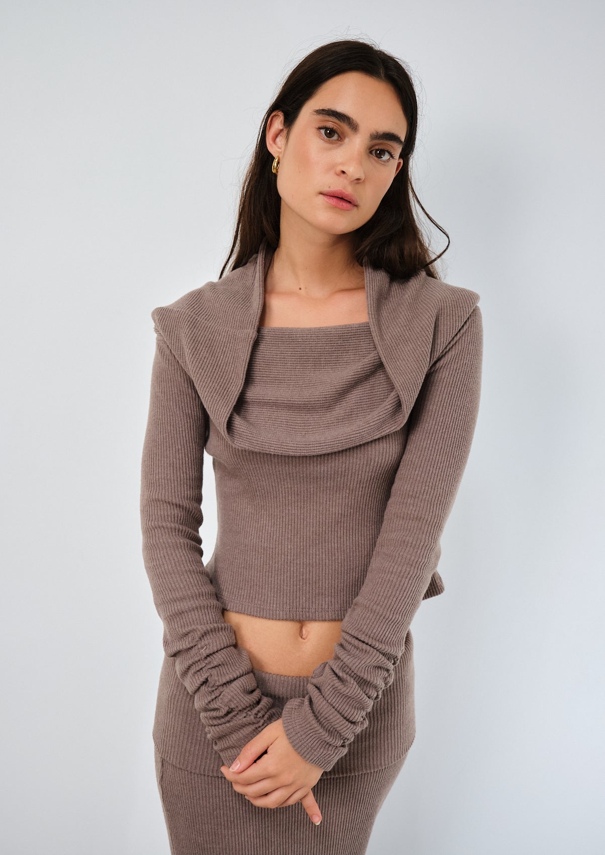 Caricia Taupe Top