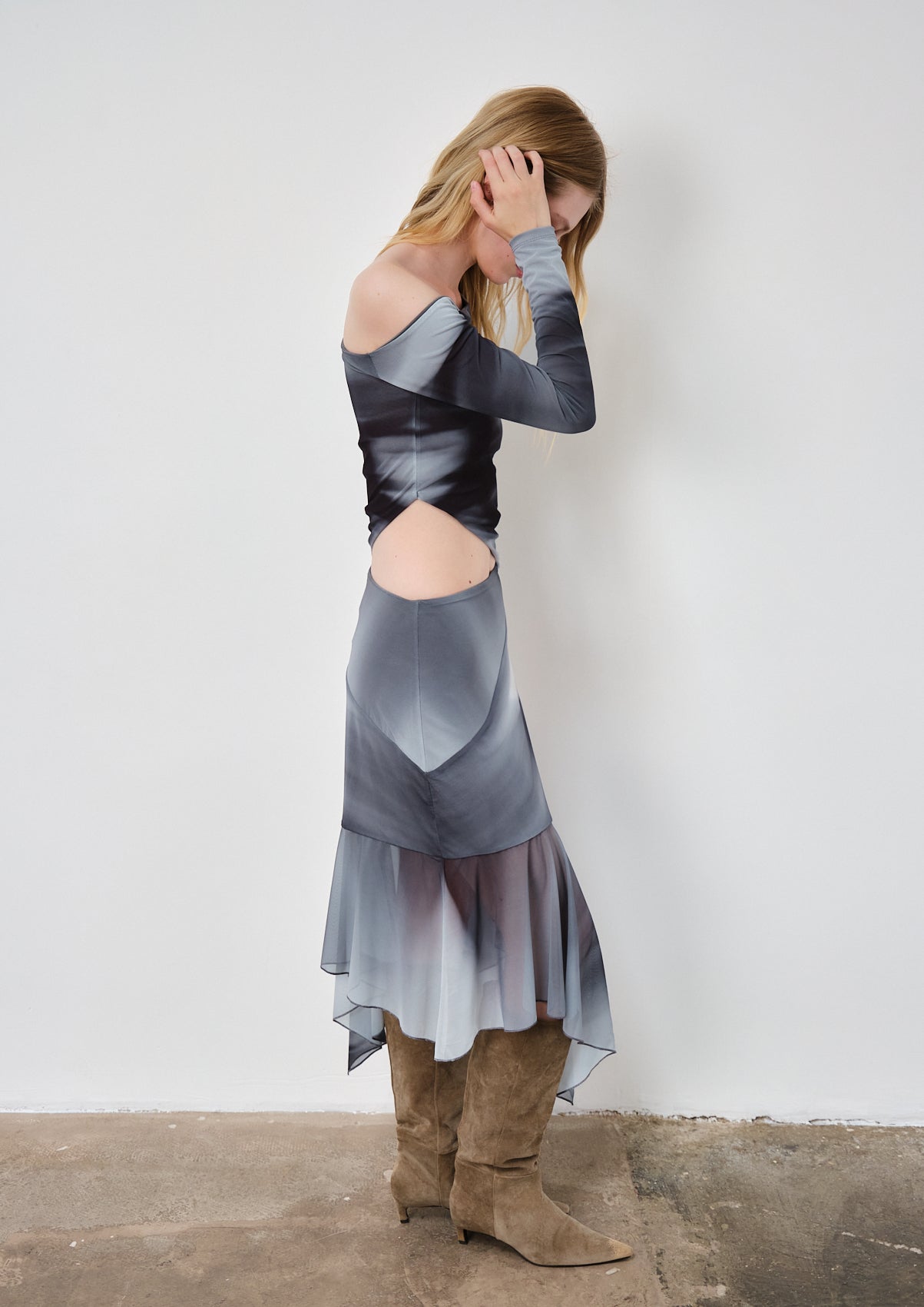 Mirada Gris Skirt