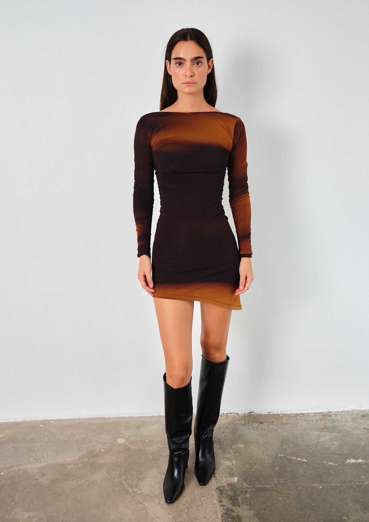 Perla Ocre Dress