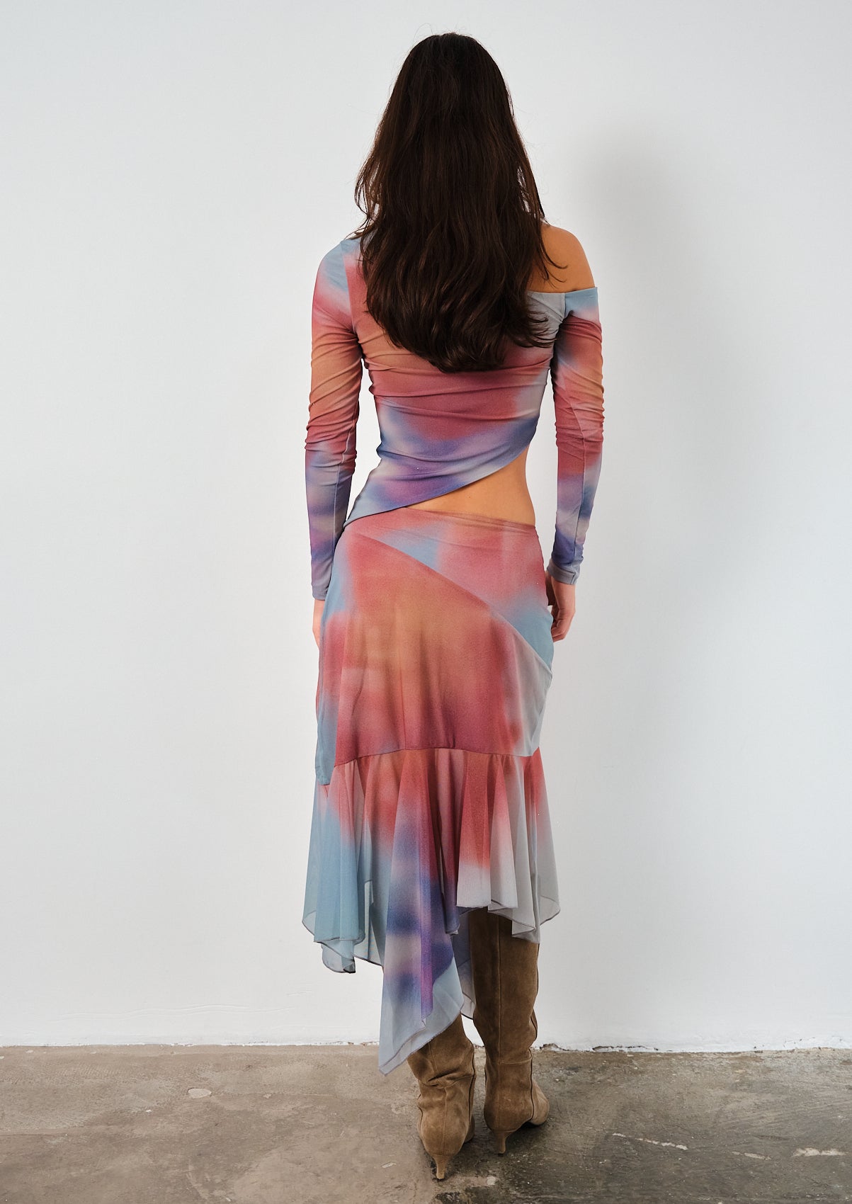 Mirada Bleu Skirt
