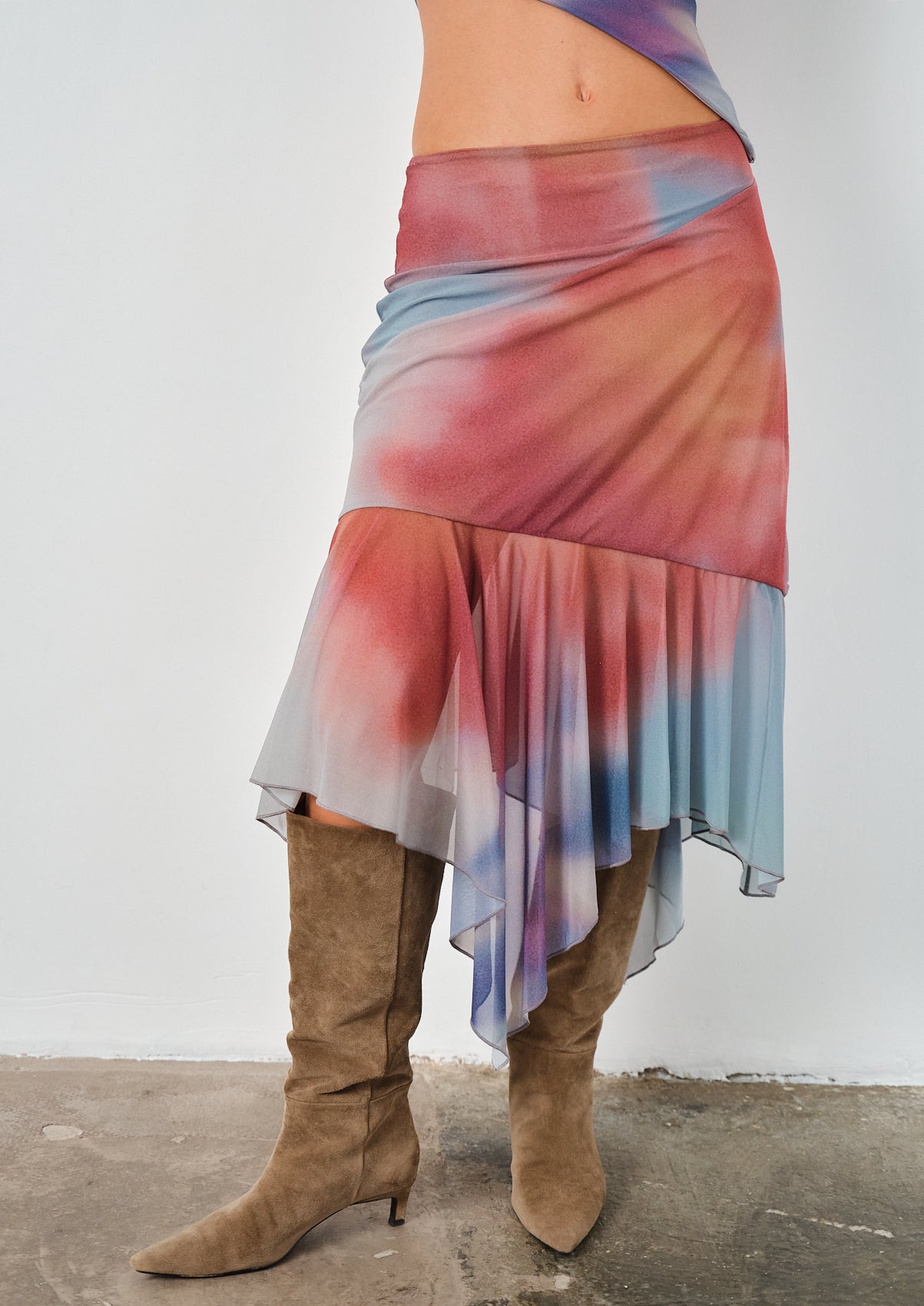 Mirada Bleu Skirt