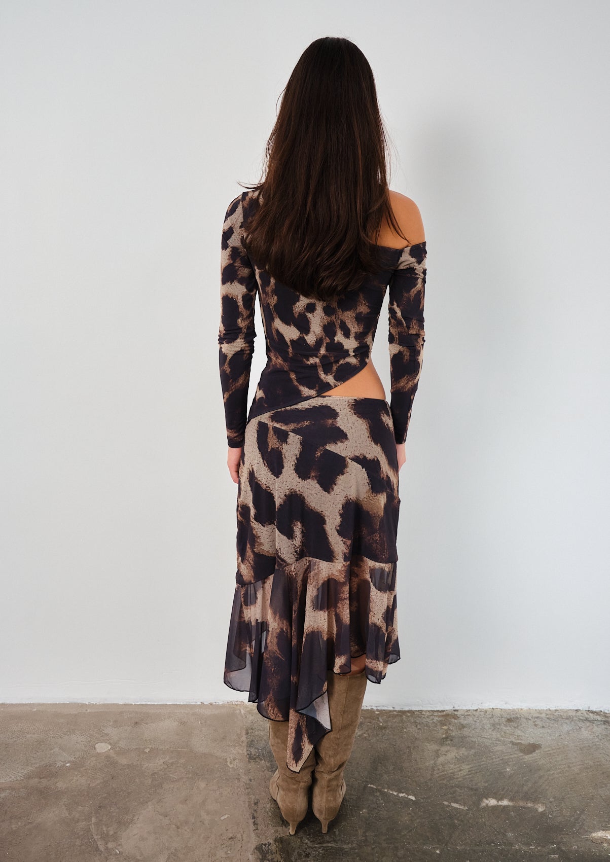 Mirada Leopard Skirt