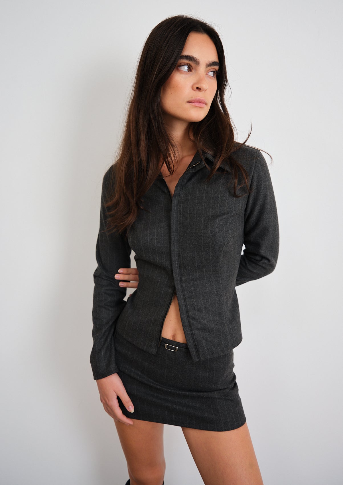 Delirio Skirt Gris