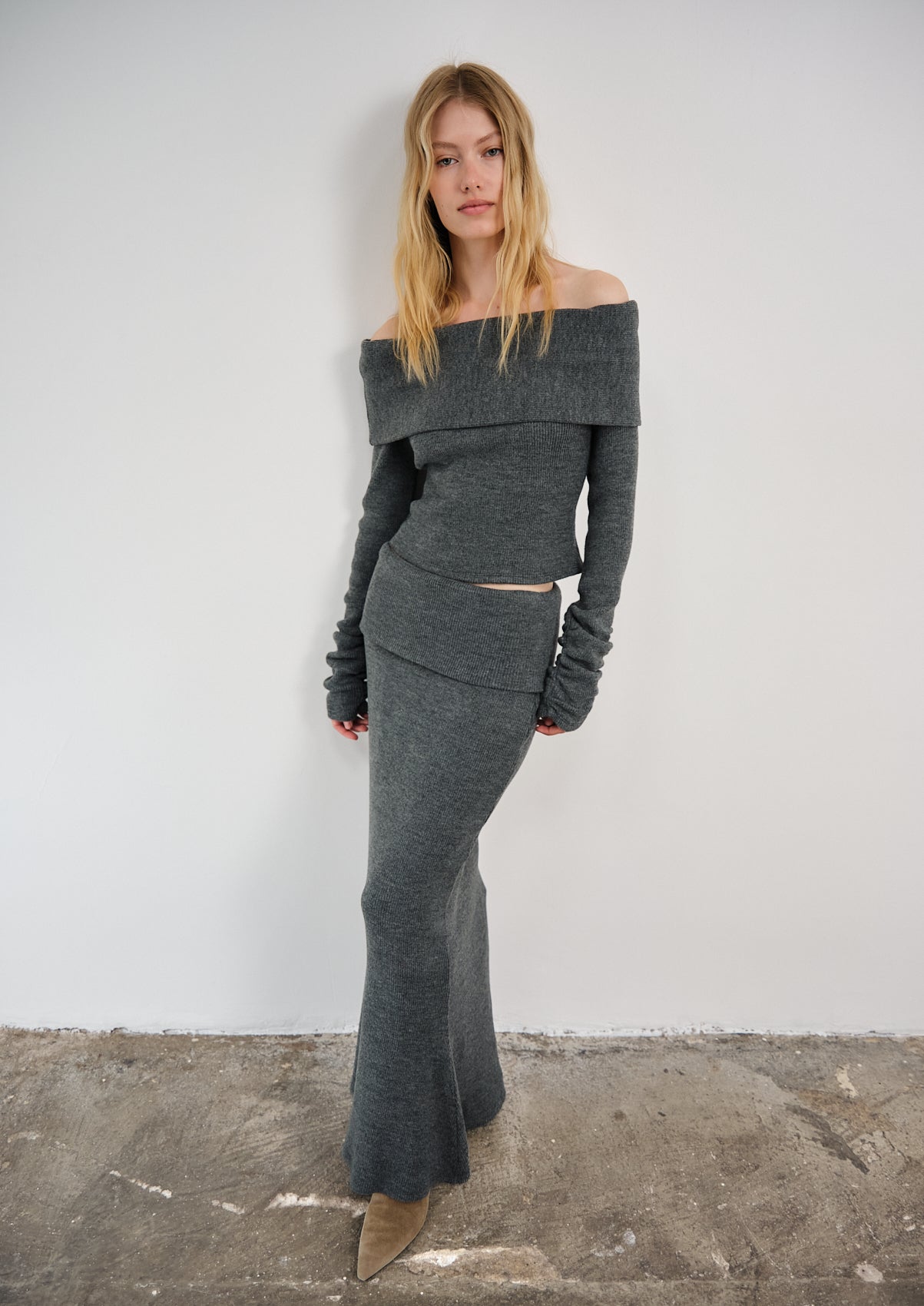 Caricia Gris Skirt