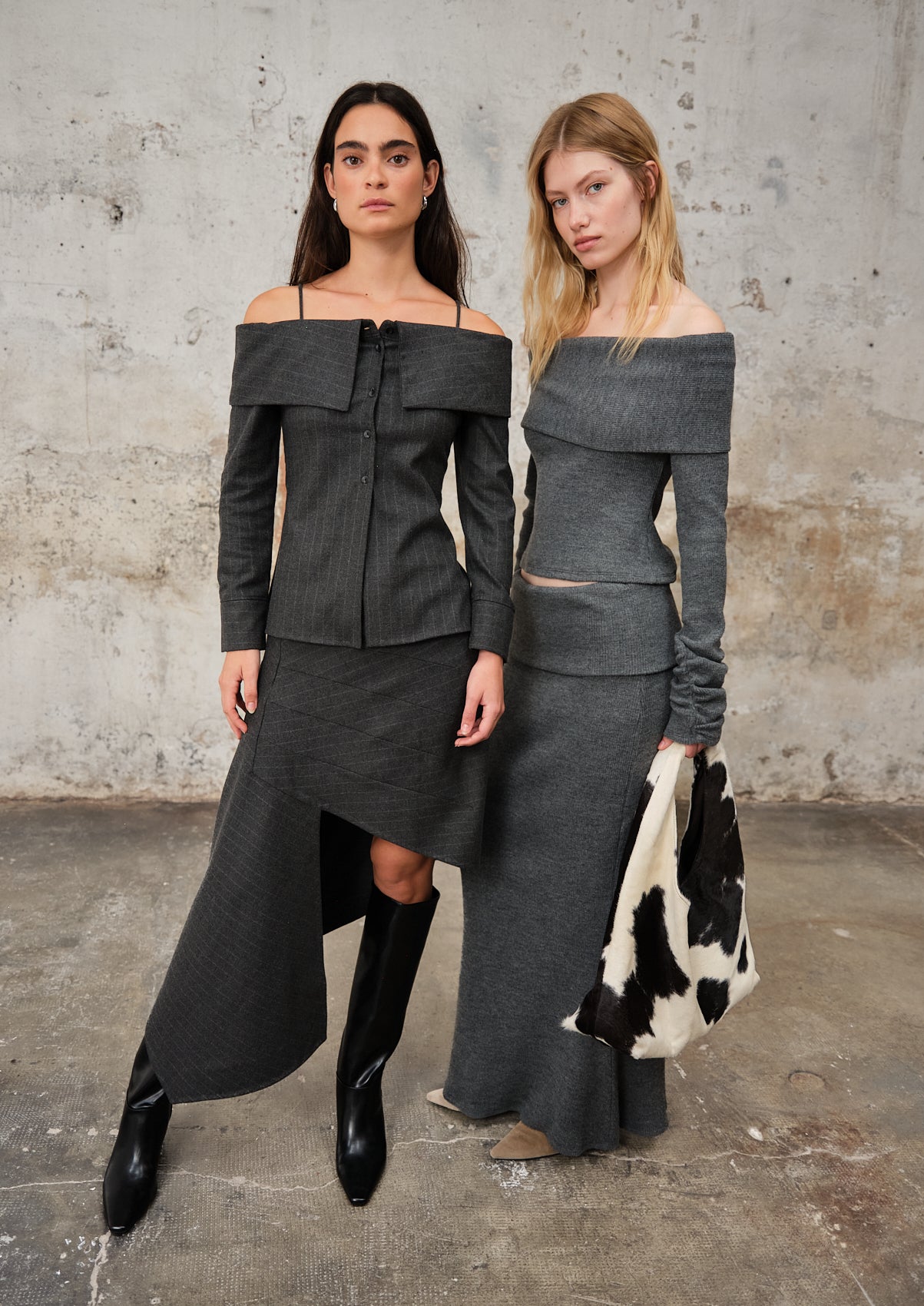 Destino Skirt Gris