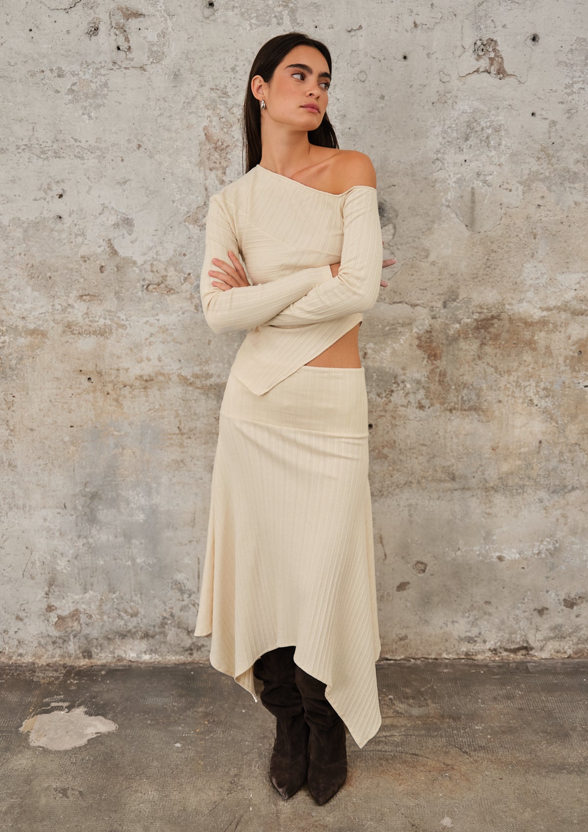 Fragmento Top Beige