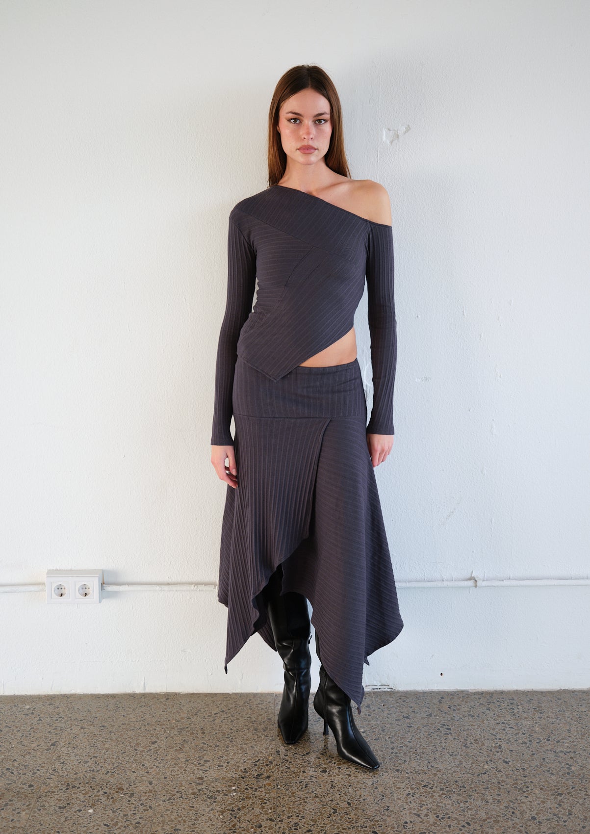 Fragmento Skirt Gris