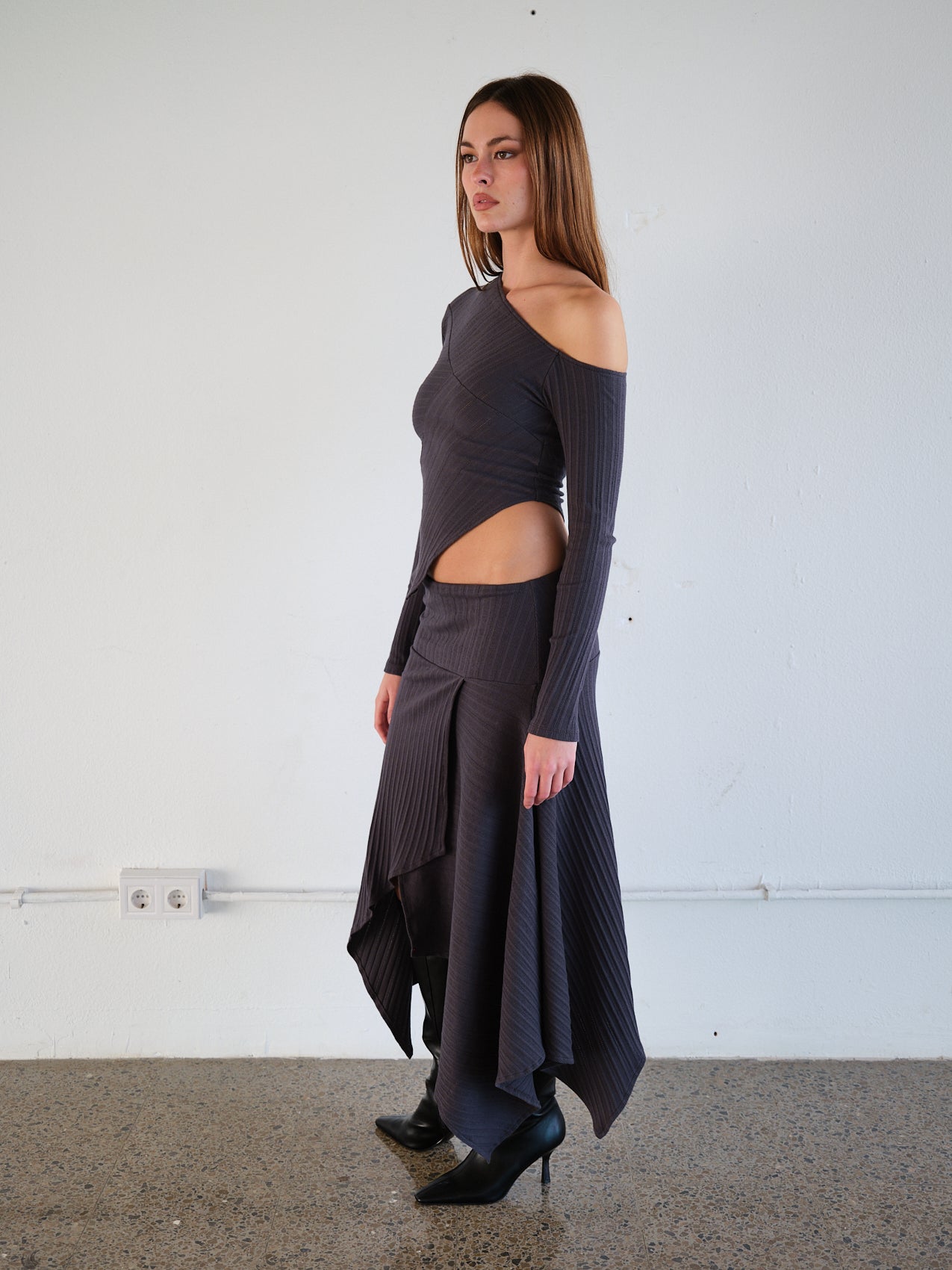 Fragmento Skirt Gris