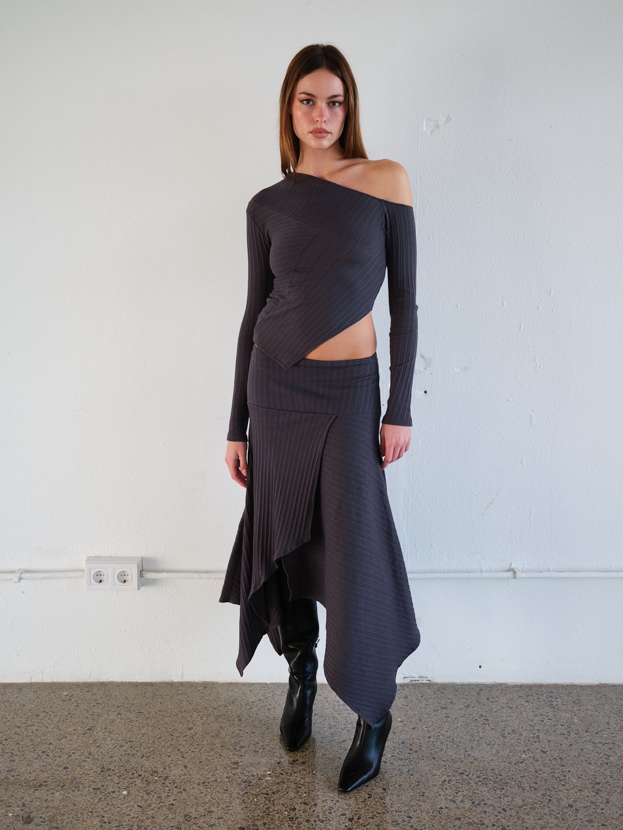 Fragmento Skirt Gris