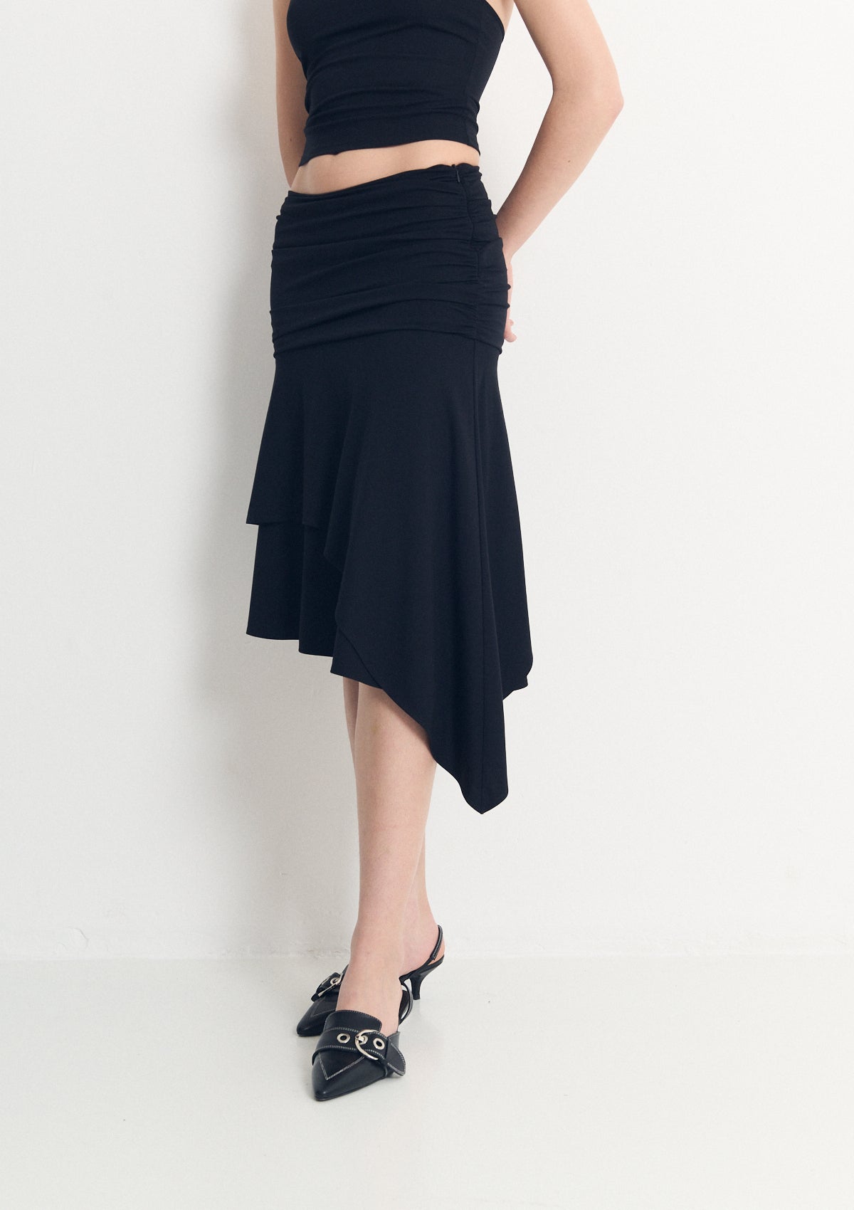 Gresca skirt Noir – Feners